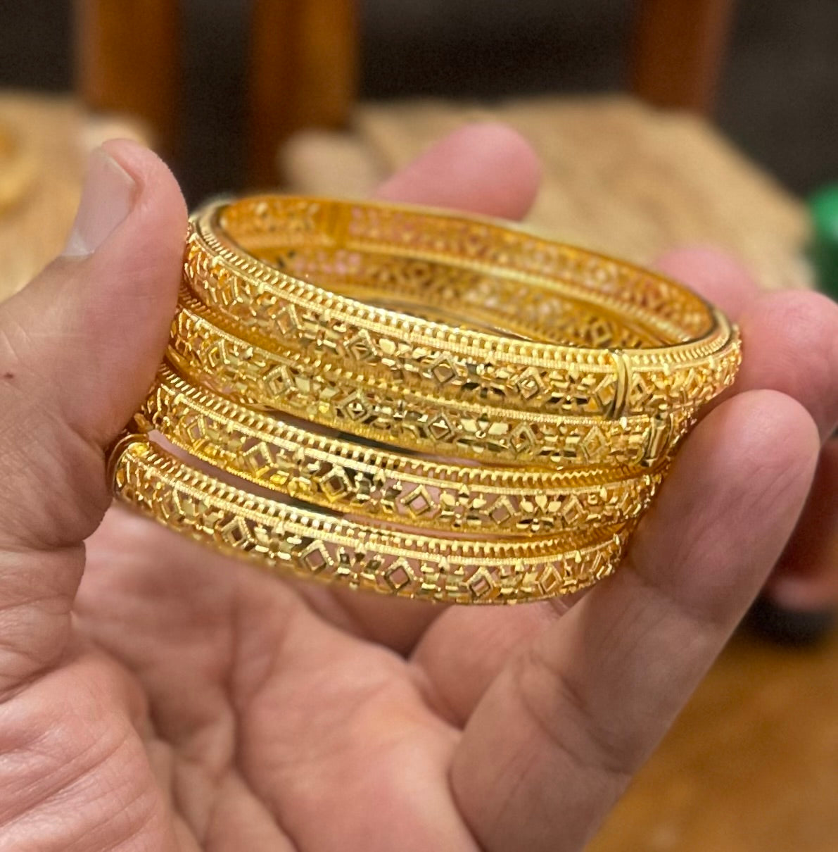 Gold Bangles for Women