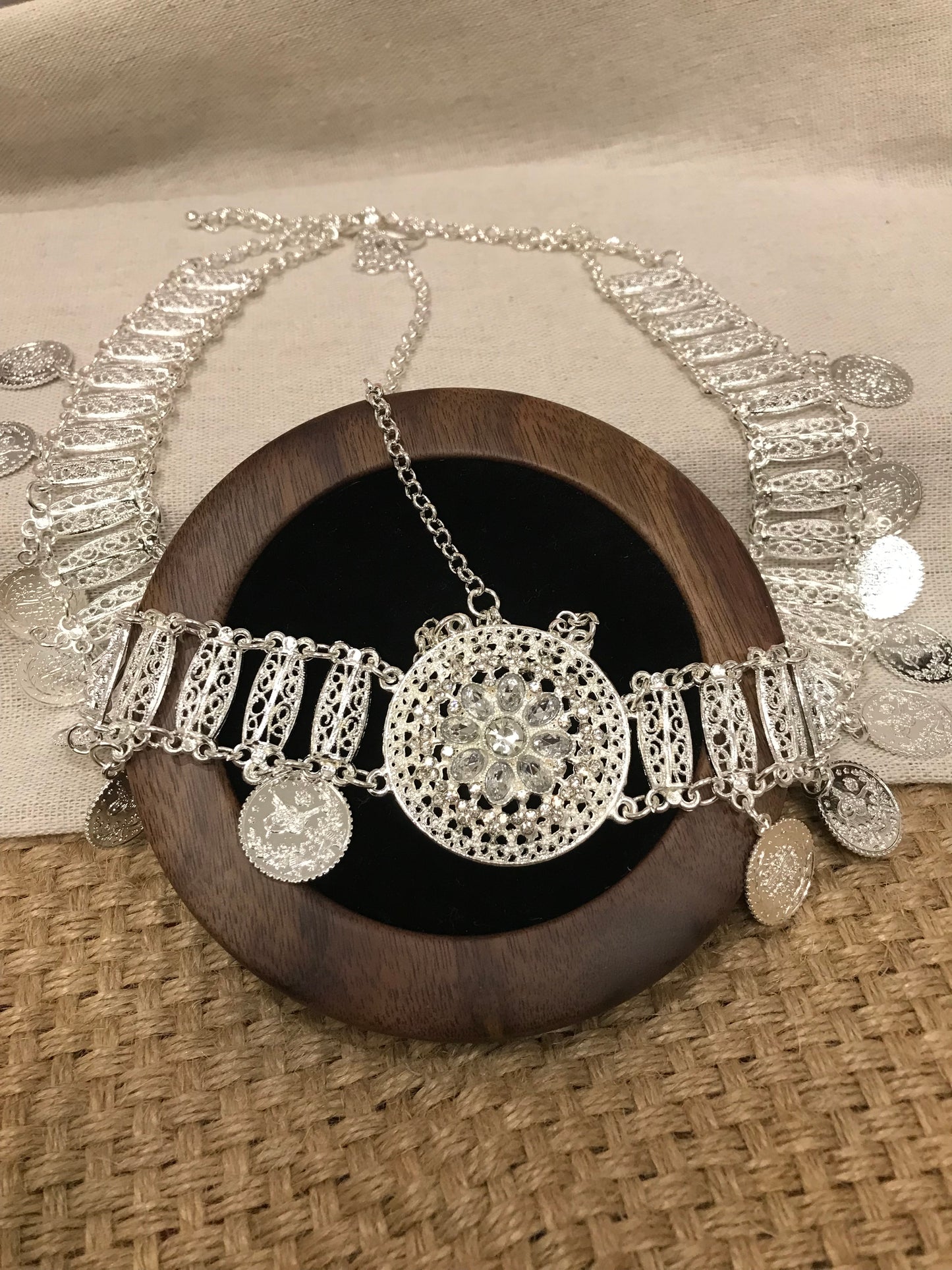 Gold Coin Hair Jewelry,