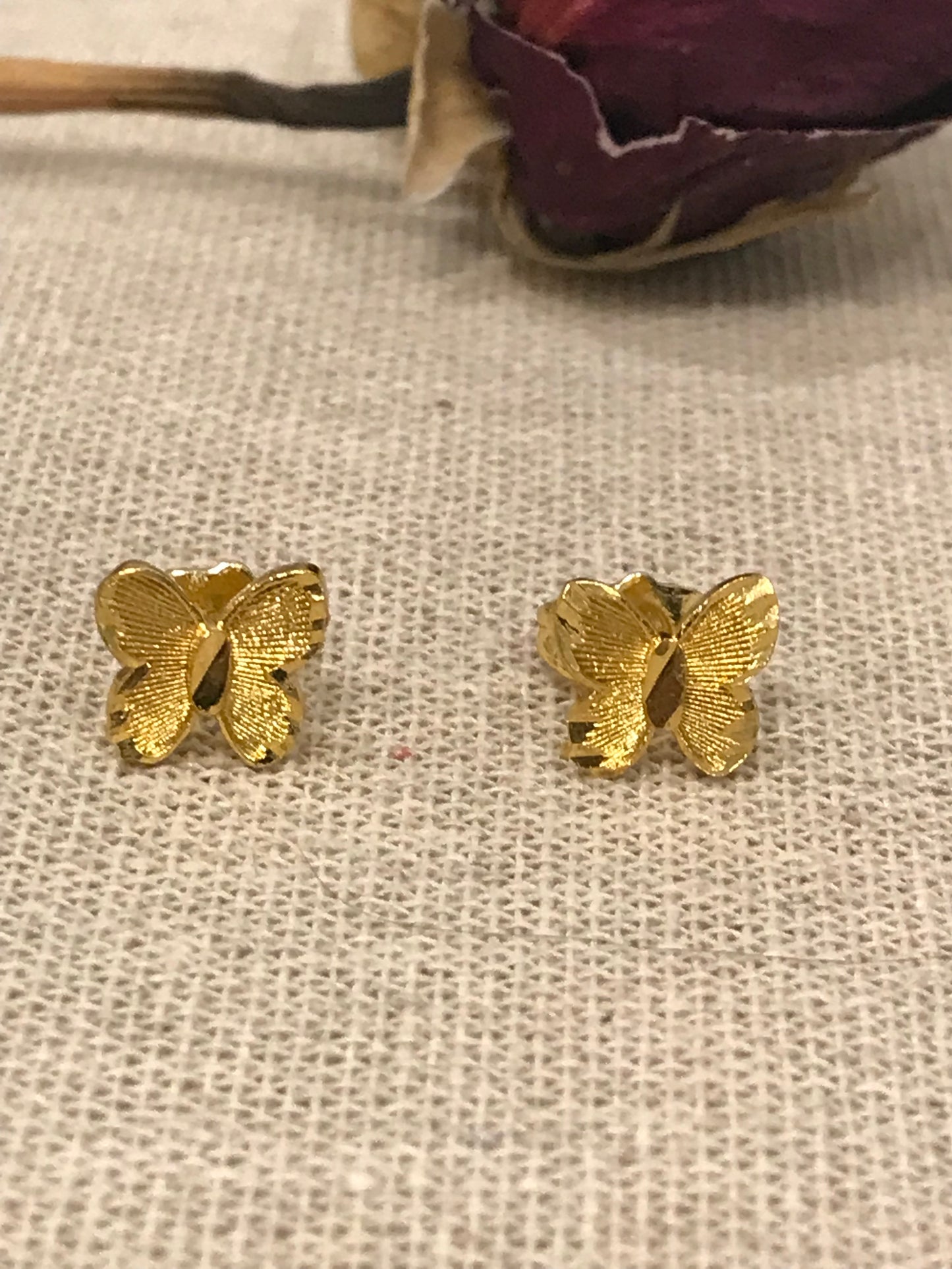 Stud Earrings, Gold Stud Earrings