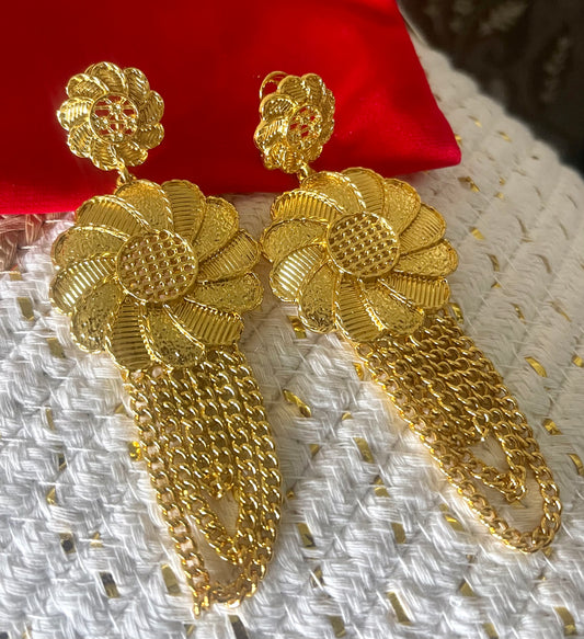 Gold Earrings, Statement Earrings
