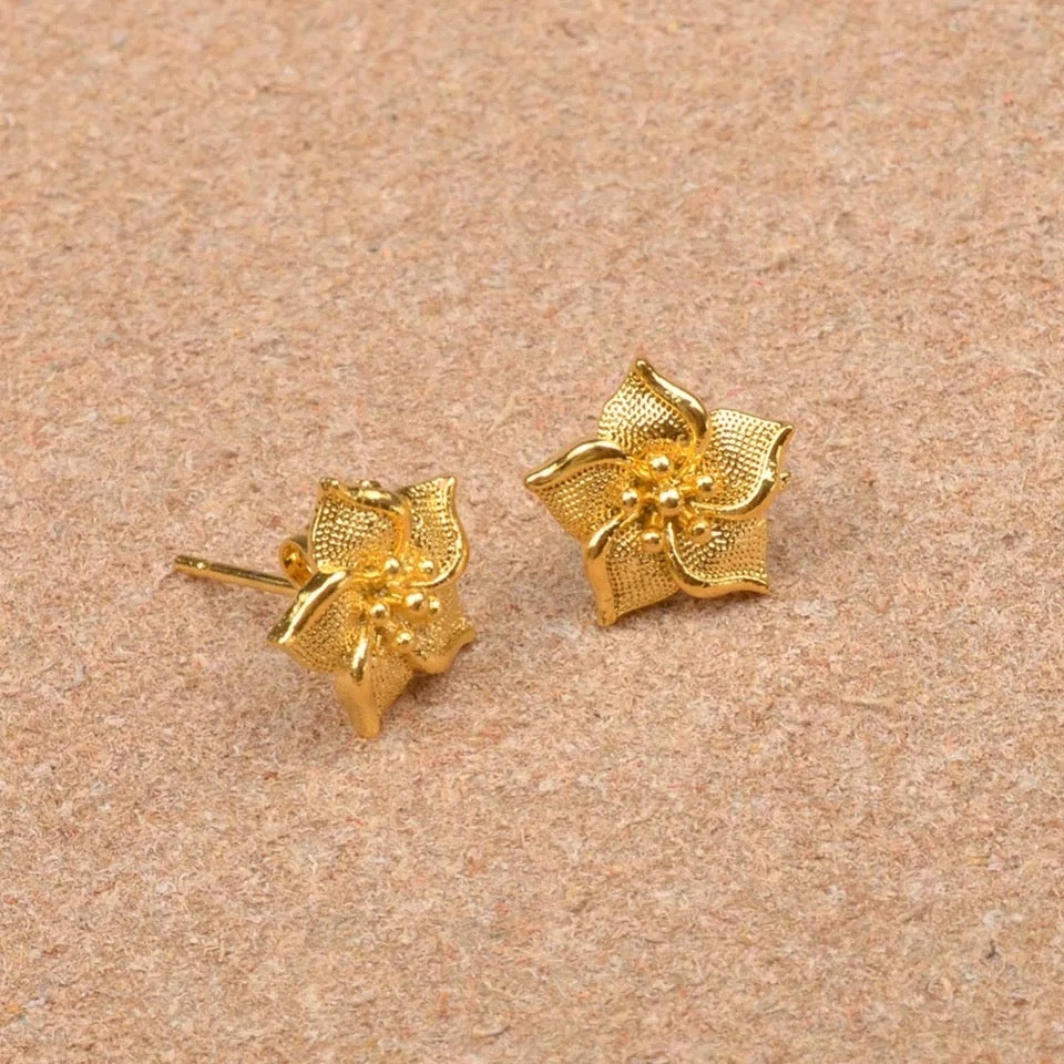 Stud Earrings, Gold Stud Earrings