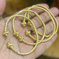 Gold Cuff Bangles, Cuff Bracelet, Adjustable Bracelet