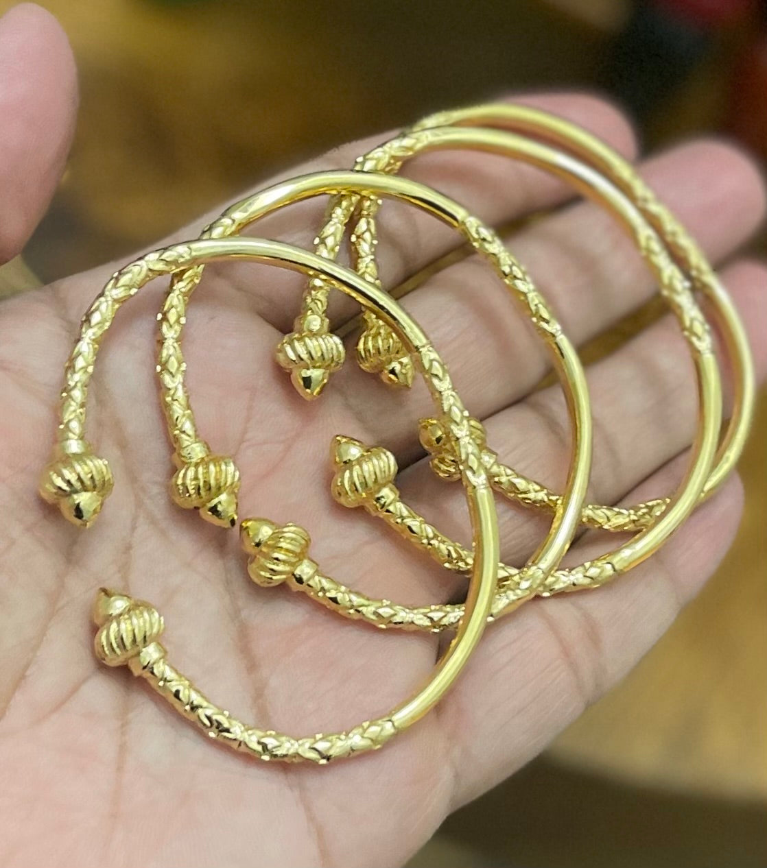 Gold Cuff Bangles, Cuff Bracelet, Adjustable Bracelet