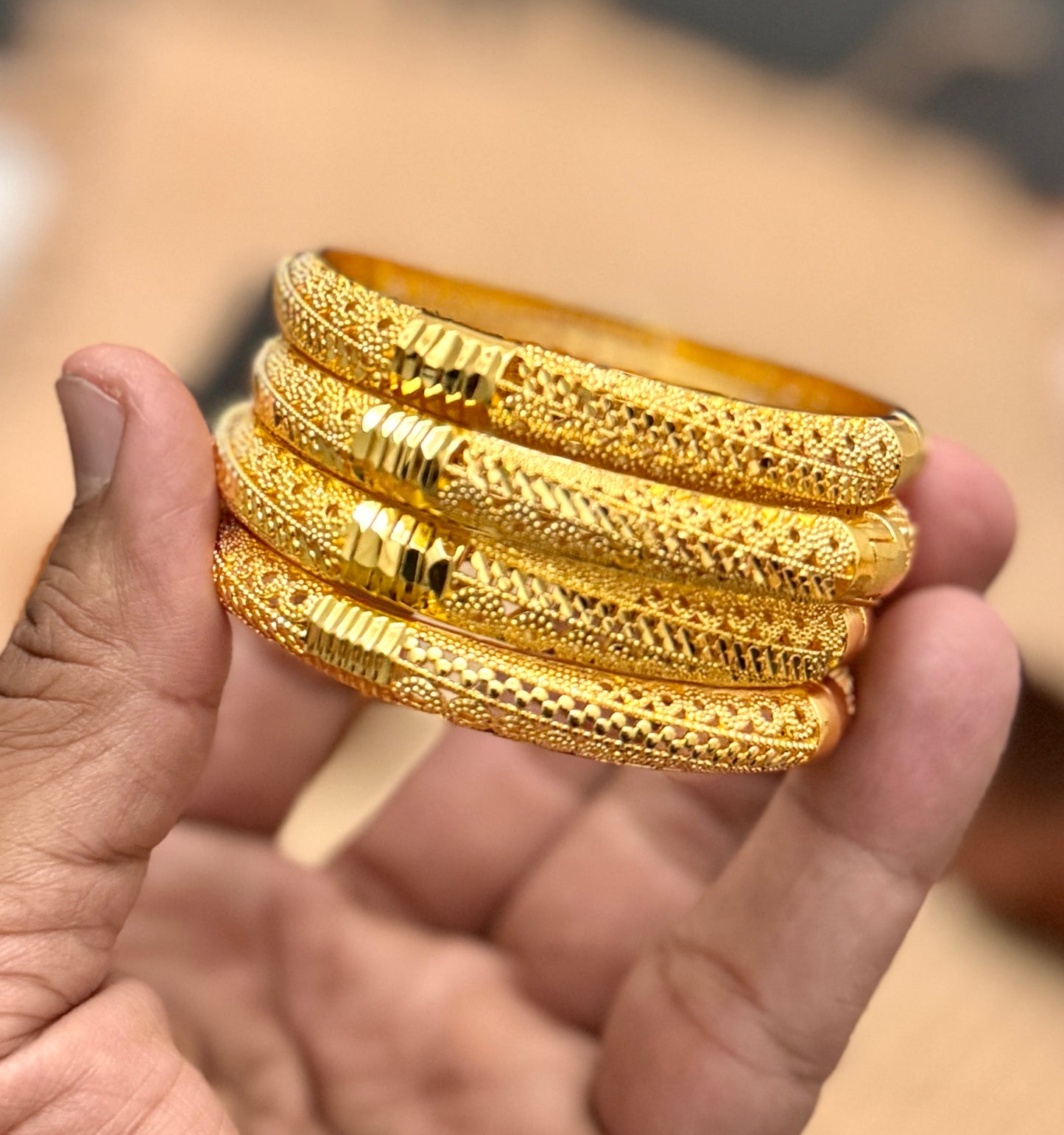 Gold Cuff Bangles, Cuff Bracelet