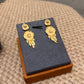 24k Dubai Gold Plated Jewelry Set, Gold Necklace & Earrings Set