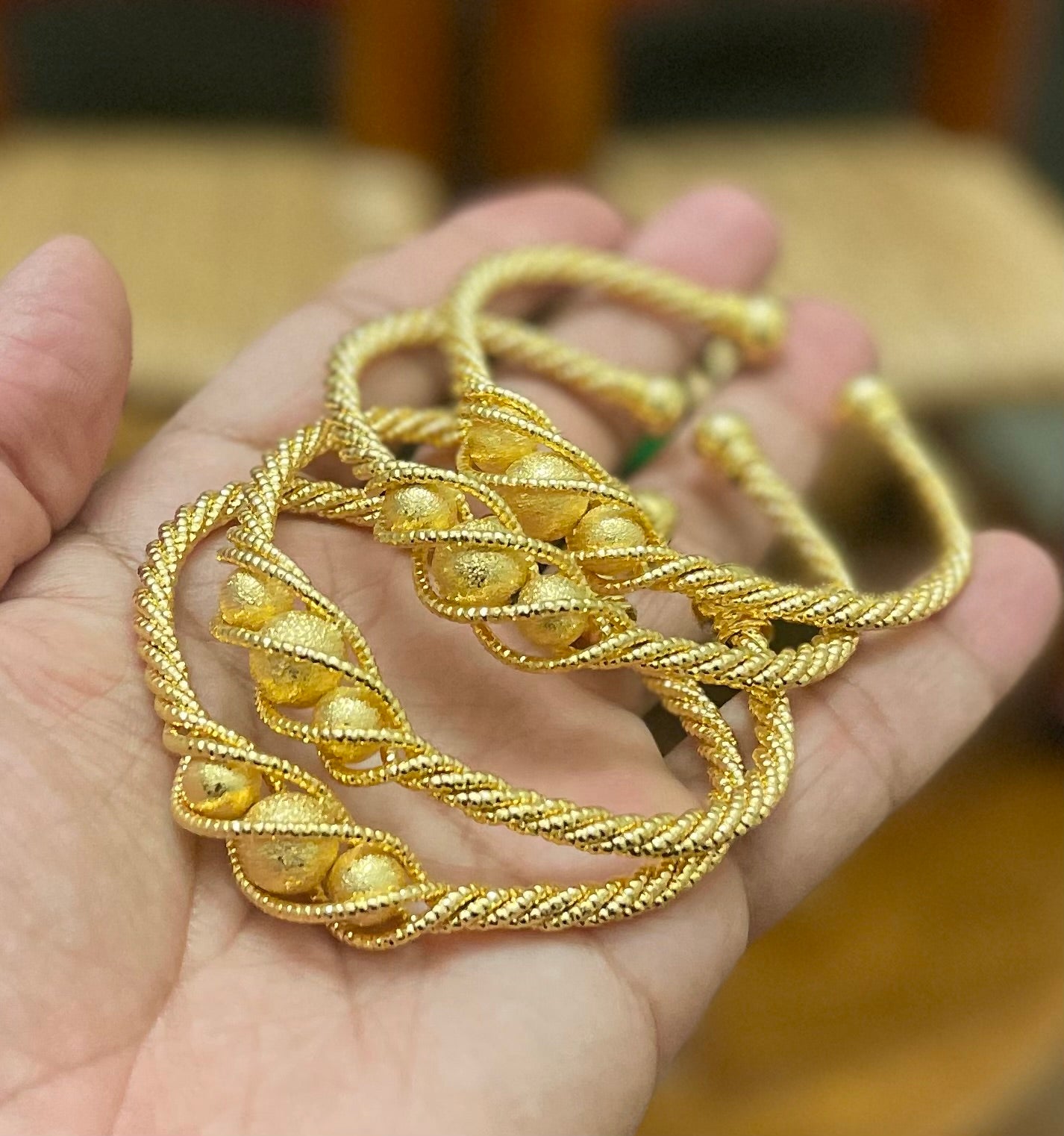 Gold Cuff Bracelet