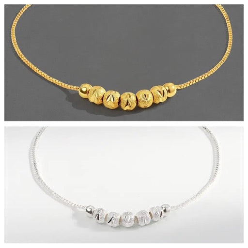 Gold Bead Bracelet
