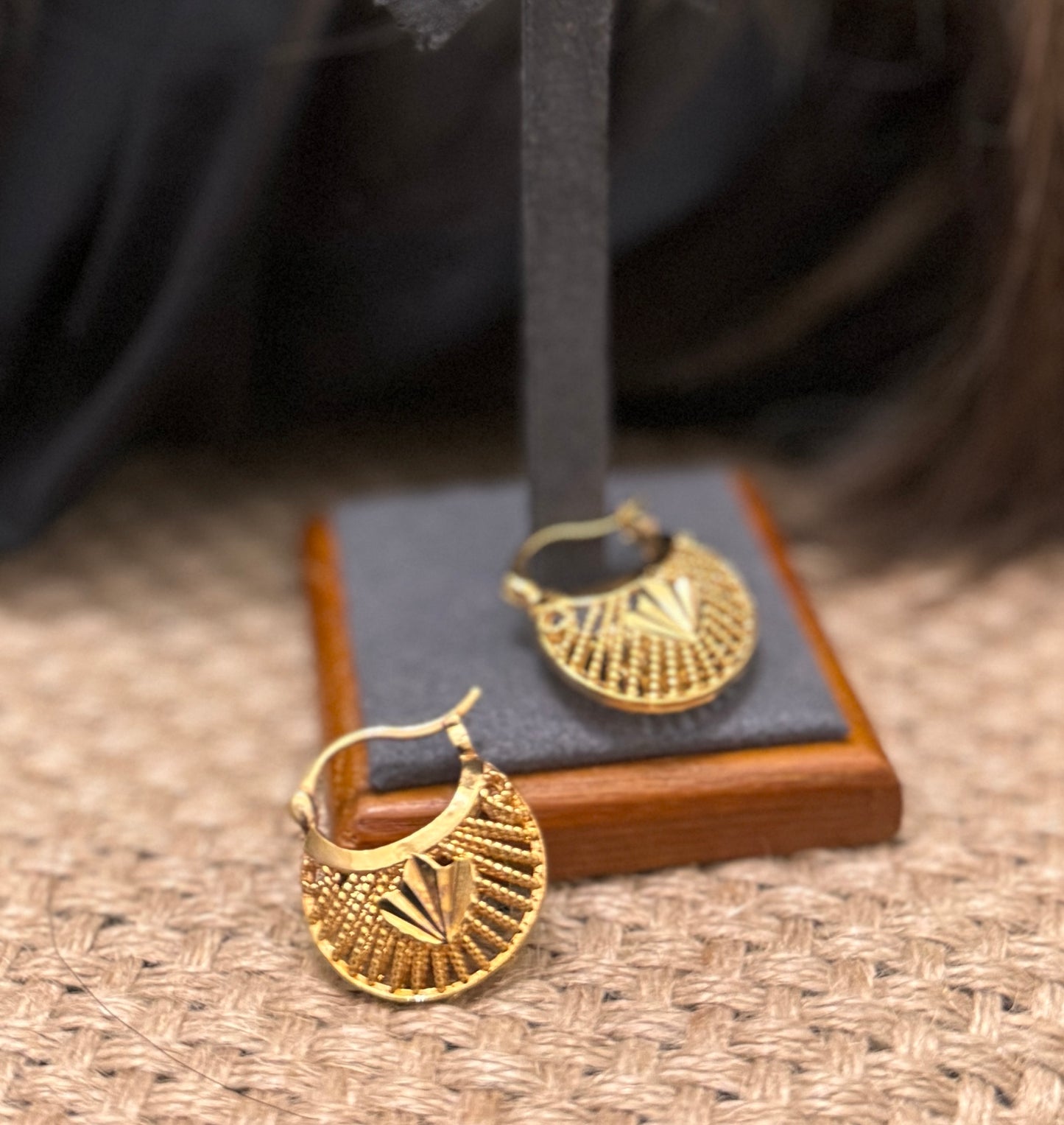 Gold Hoop Earrings