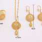 Jewelry Set, 24K Dubai Gold Plated Jewelry Sets