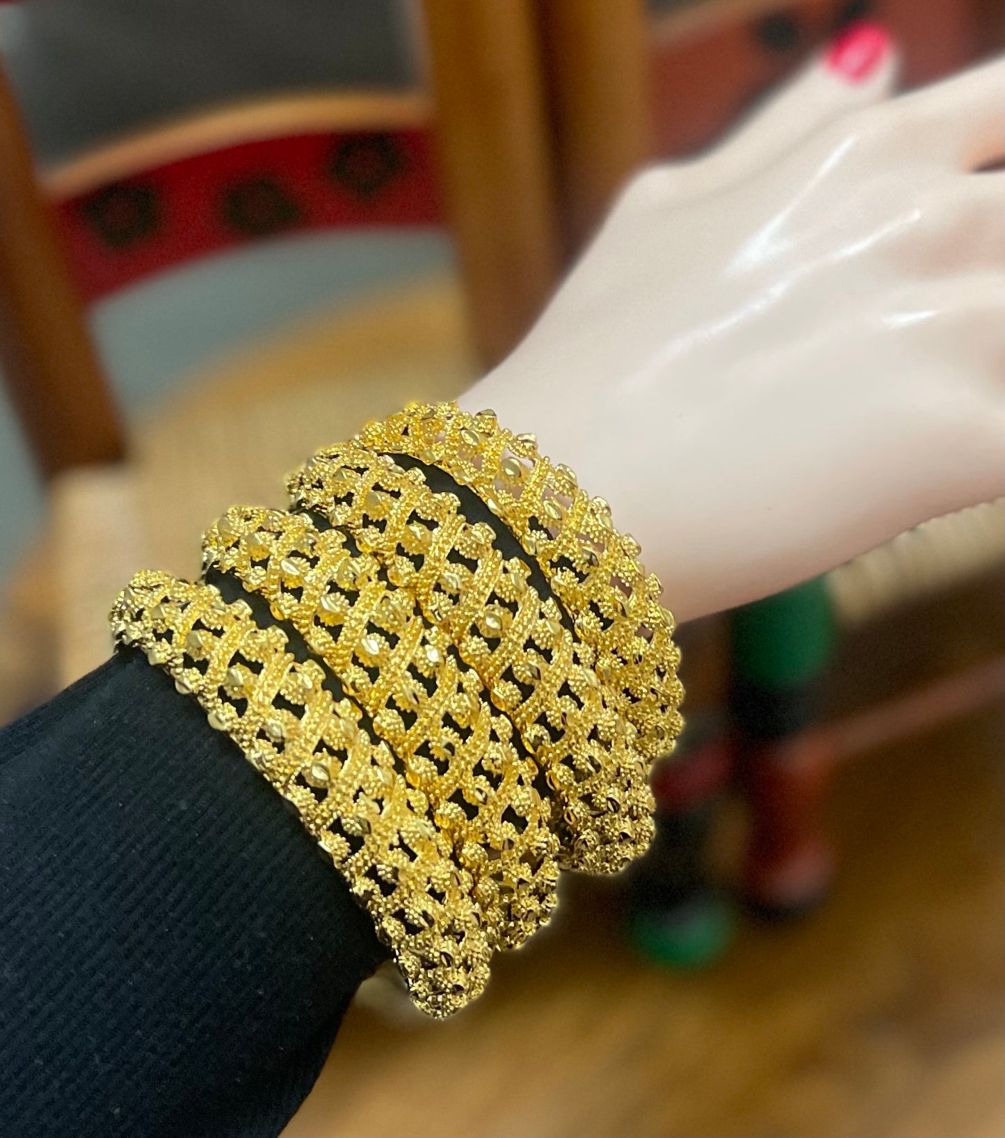 Cuff Bracelet, Gold Cuff Bangles