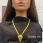 24k Dubai Gold Plated Jewelry Set, Jewelry Set for Women, Gold Necklace & Earrings Set