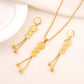 Gold Coin Jewelry Set