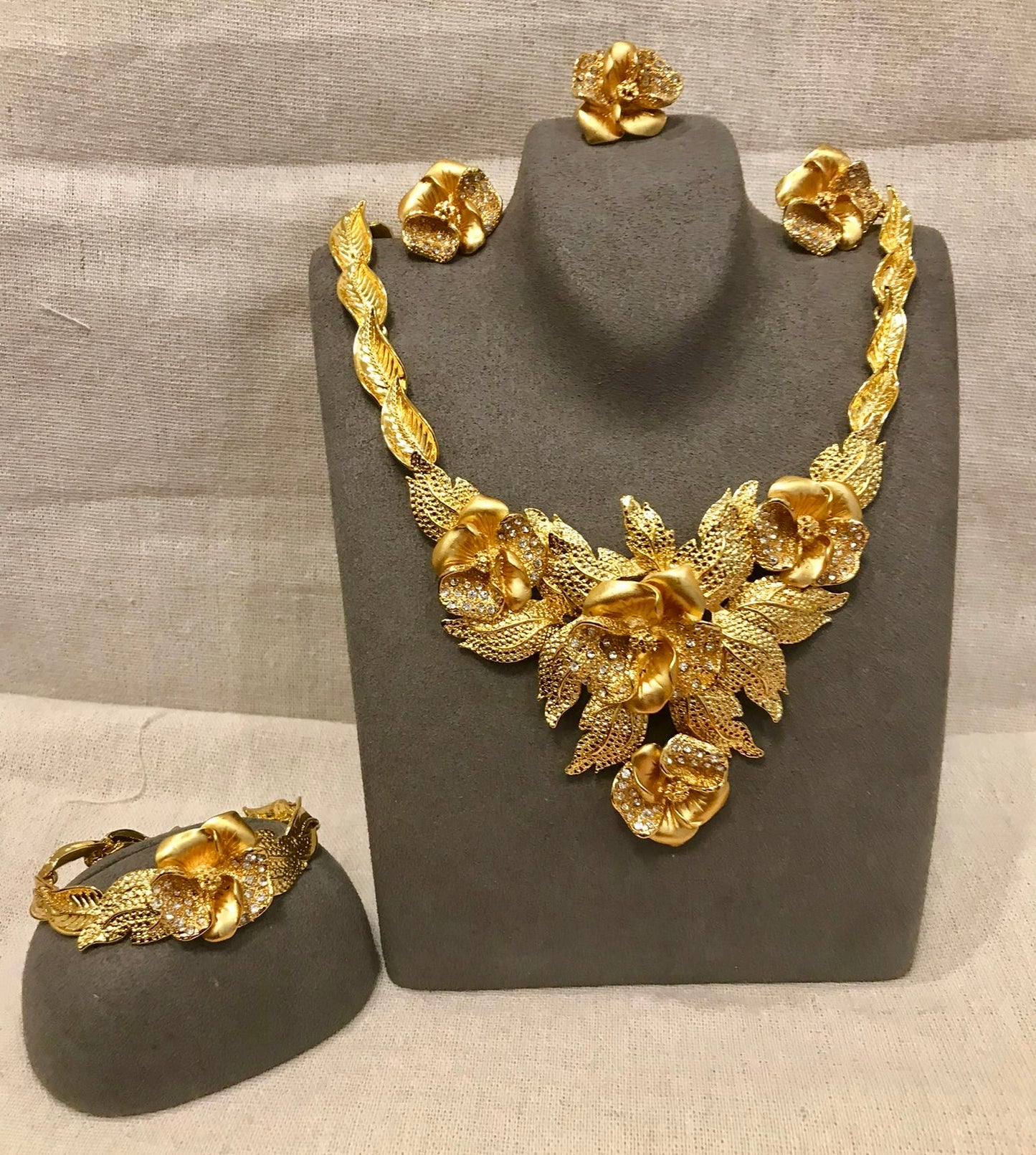 Dubai Gold Jewelry Set