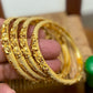 Dubai Gold Bangles, 24K Gold Bangles, Wedding Jewelry Bangle