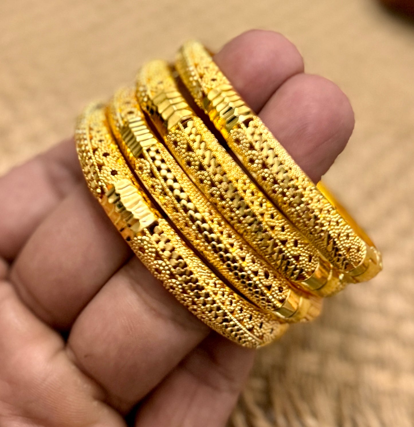 Gold Cuff Bangles, Cuff Bracelet