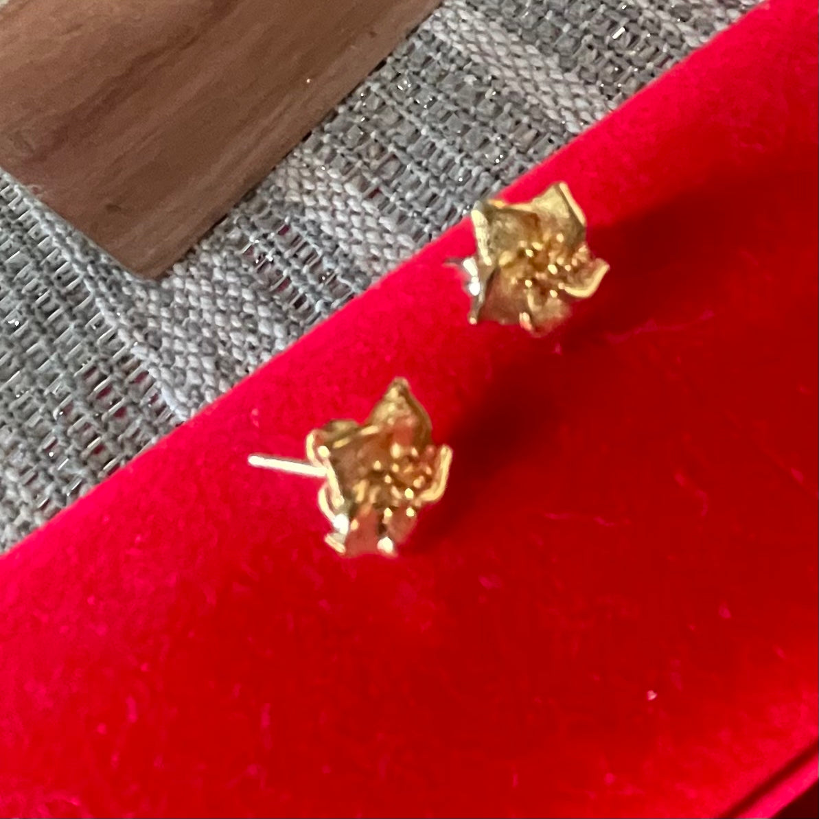 Stud Earrings, Gold Stud Earrings