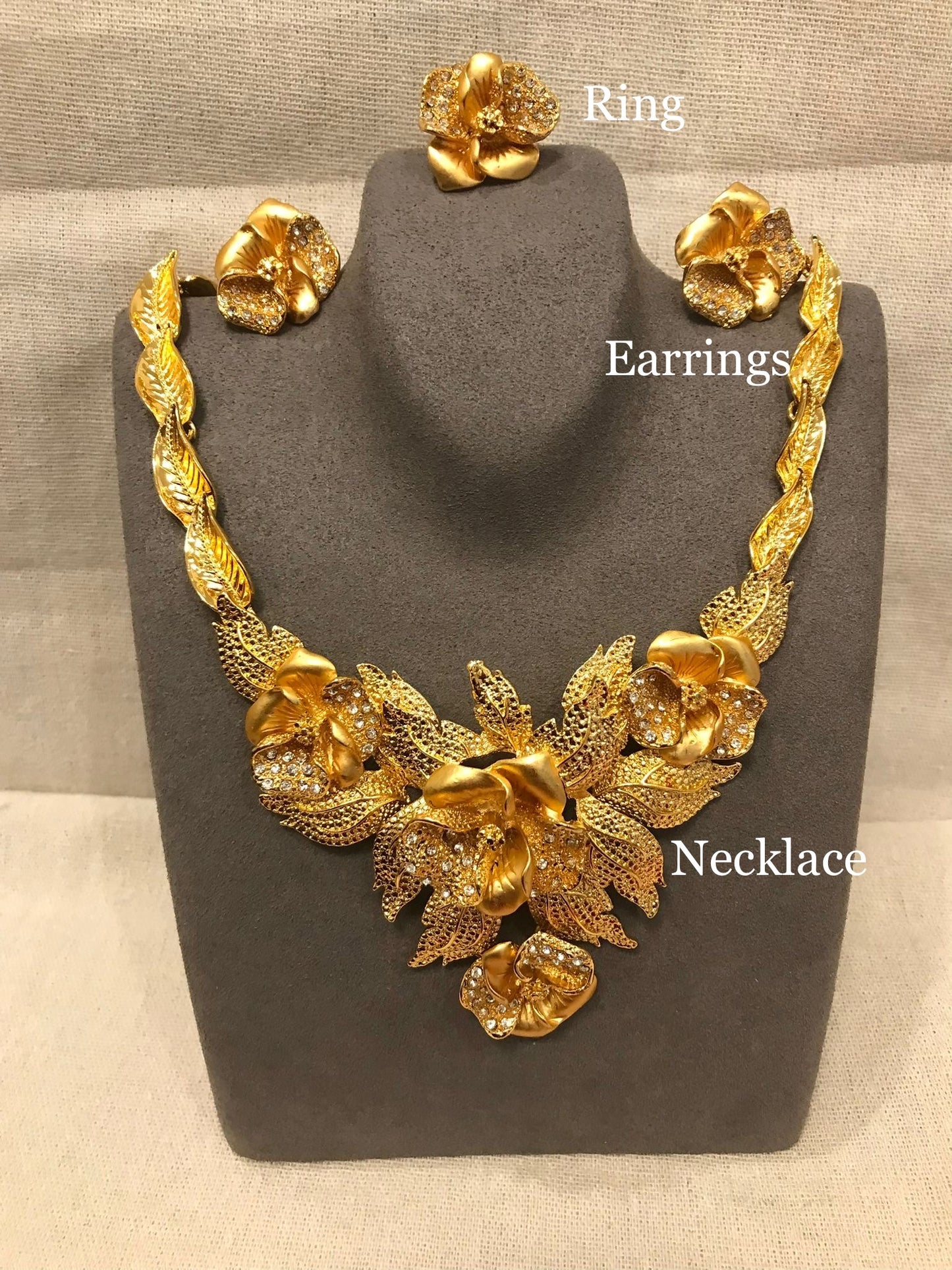 Dubai Gold Jewelry Set