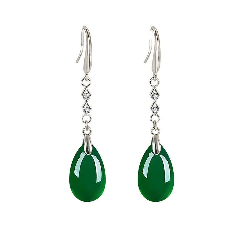 Jade Earrings, Dangle & Drop Earrings