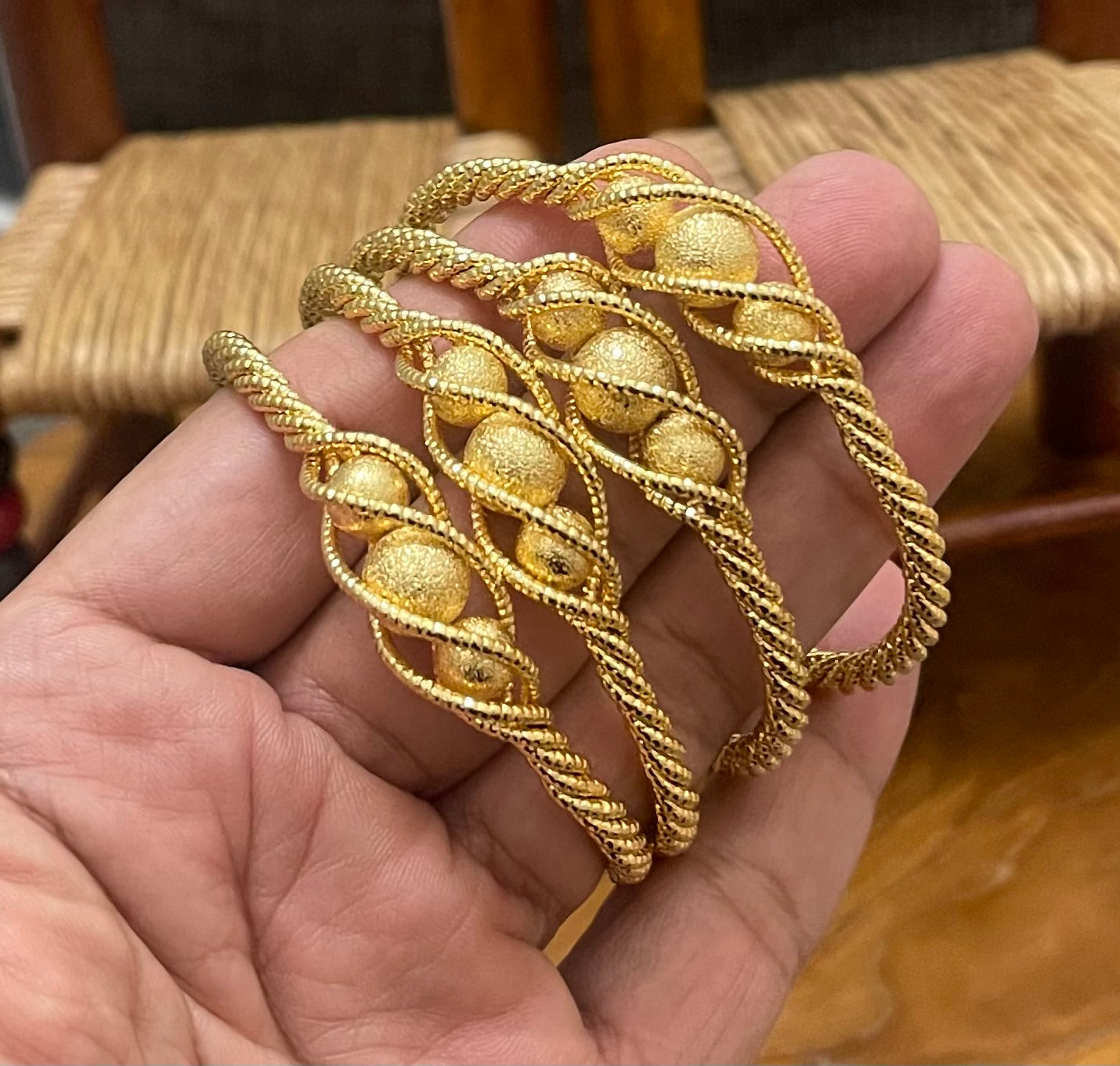 Gold Cuff Bracelet