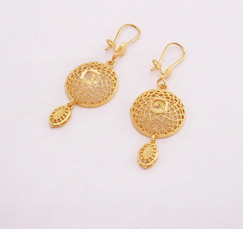 Jewelry Set, 24K Dubai Gold Plated Jewelry Sets