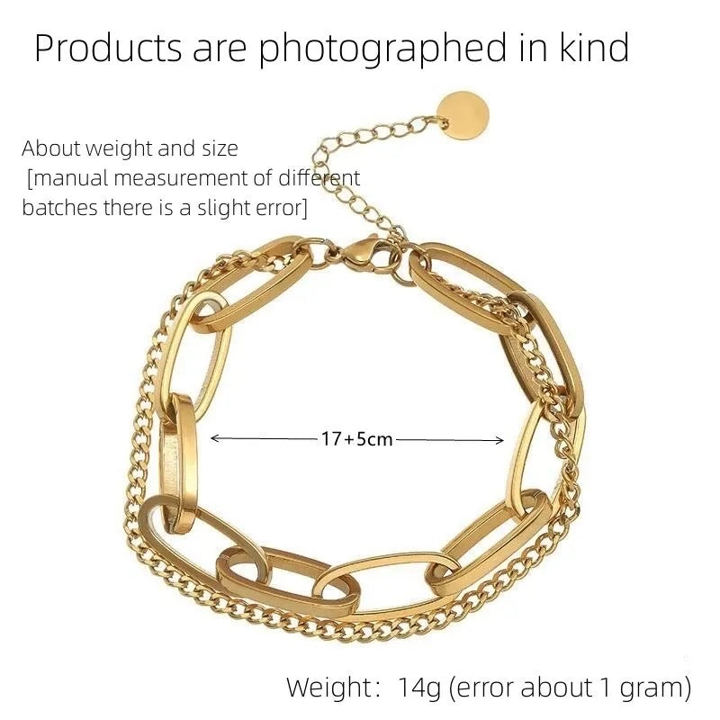 Double thick Bracelet