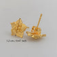 Stud Earrings, Gold Stud Earrings