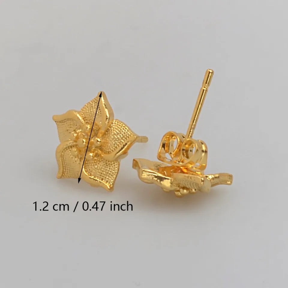 Stud Earrings, Gold Stud Earrings