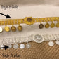 Gold Coin Hair Jewelry,