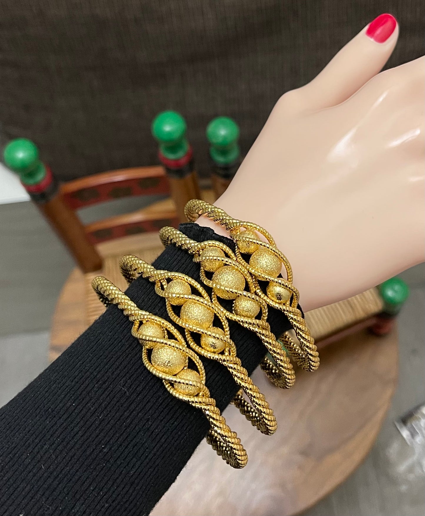 Gold Cuff Bracelet