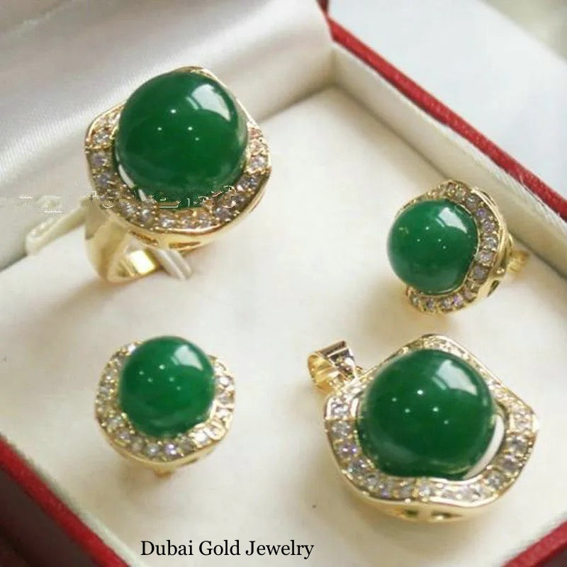 Green Jade Jewelry