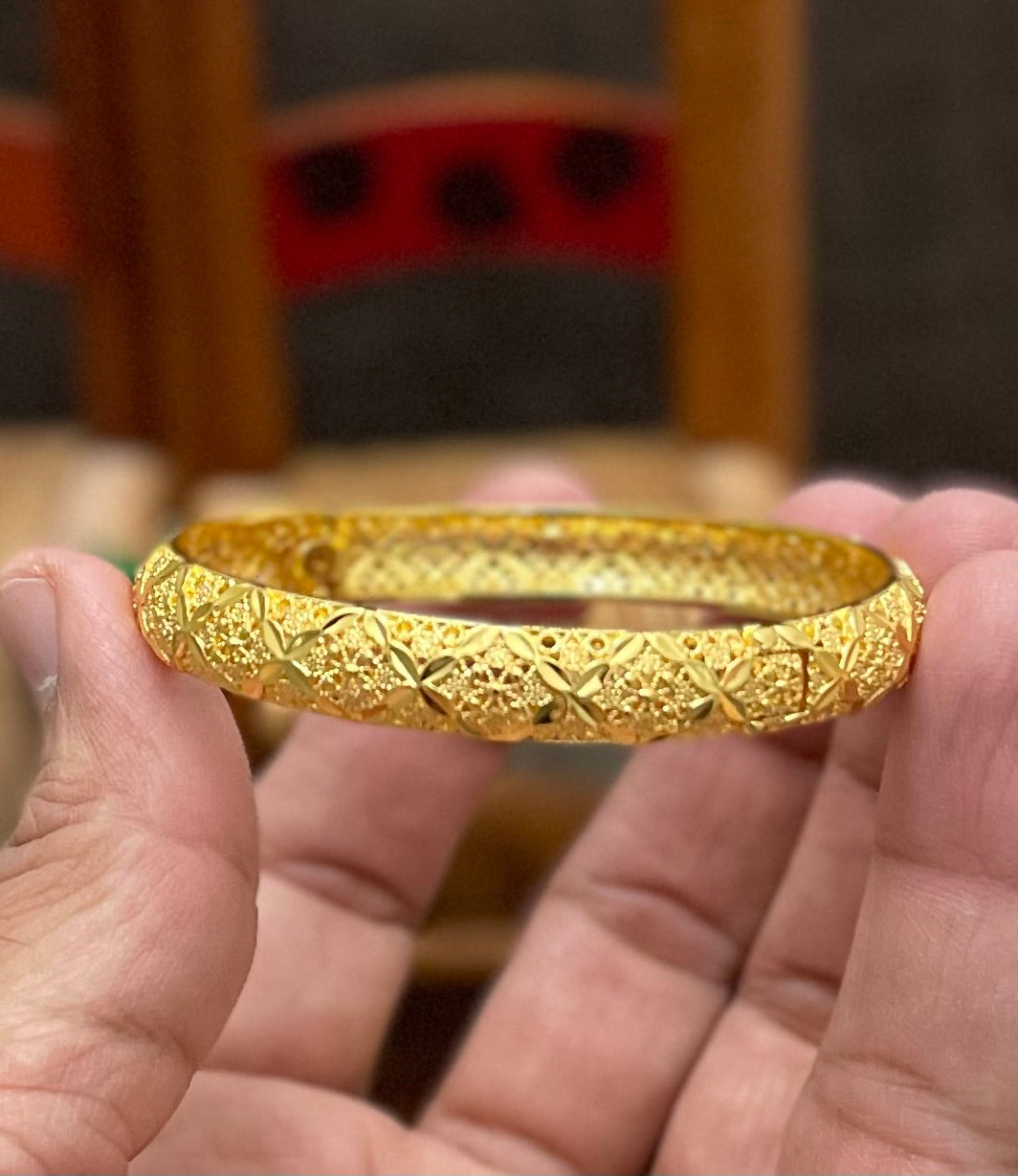 Dubai Gold Plated Bangles