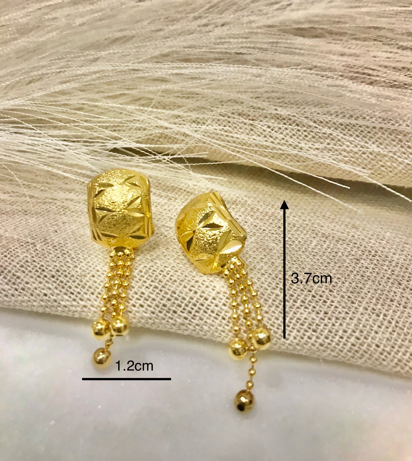Gold Dangle Earrings