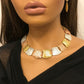 Gold jewelry set for women