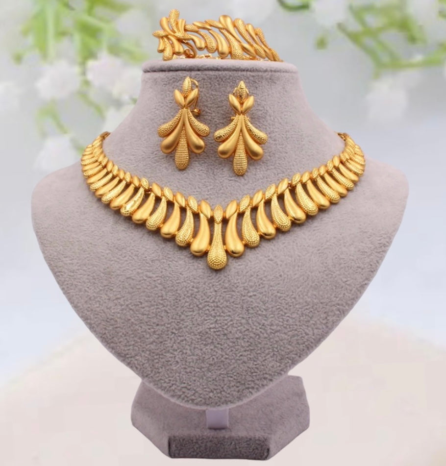 African Bridal Jewelry Set