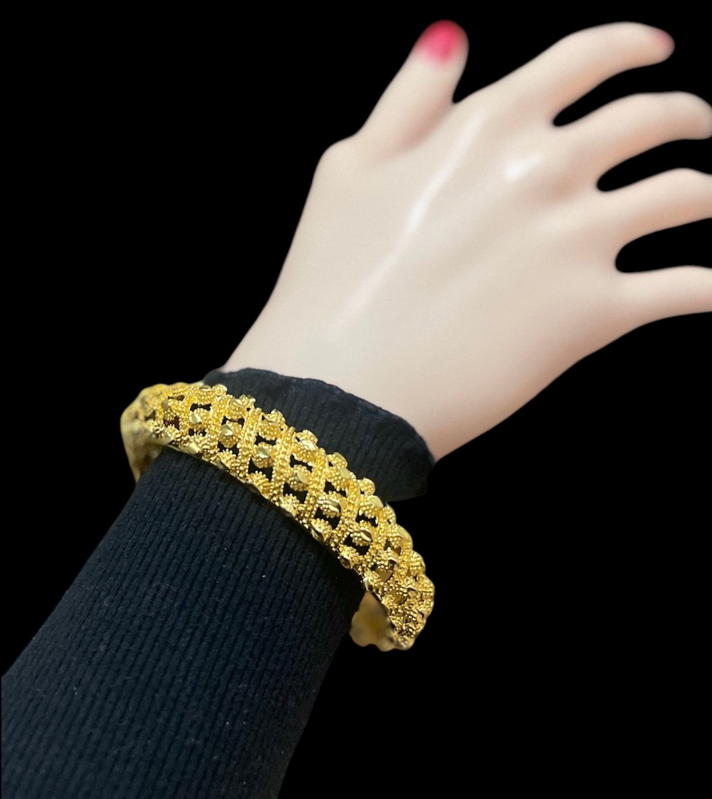 Cuff Bracelet, Gold Cuff Bangles
