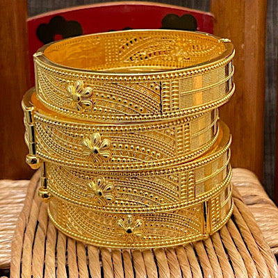 Party Gold Bangles, Indian Bridal Bangles