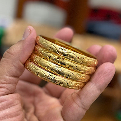 Gold Bangles, Indian Bridal Bangles