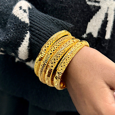 Gold Cuff Bangles, Cuff Bracelet