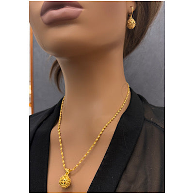 Gold Jewelry Set, African Jewelry Set