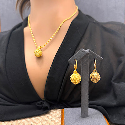 Gold Jewelry Set, African Jewelry Set