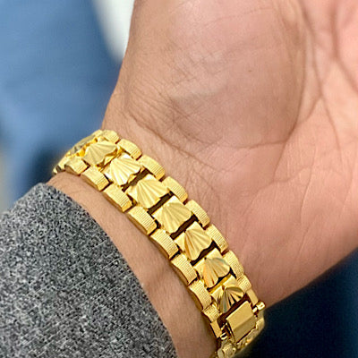 Men's Bracelet, Gold Bracelet for Men's