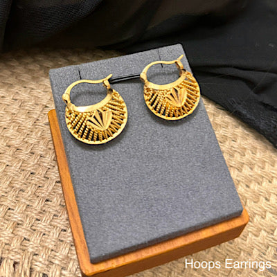 Gold Hoop Earrings