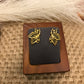 Butterfly Gold Earrings, Earrings
