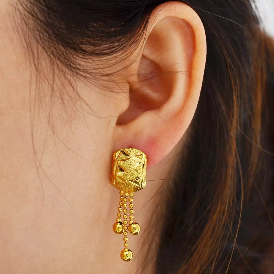 Gold Dangle Earrings
