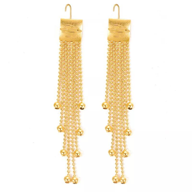 Shimmery Dangle Earrings