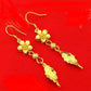 Gold Tassel Earrings