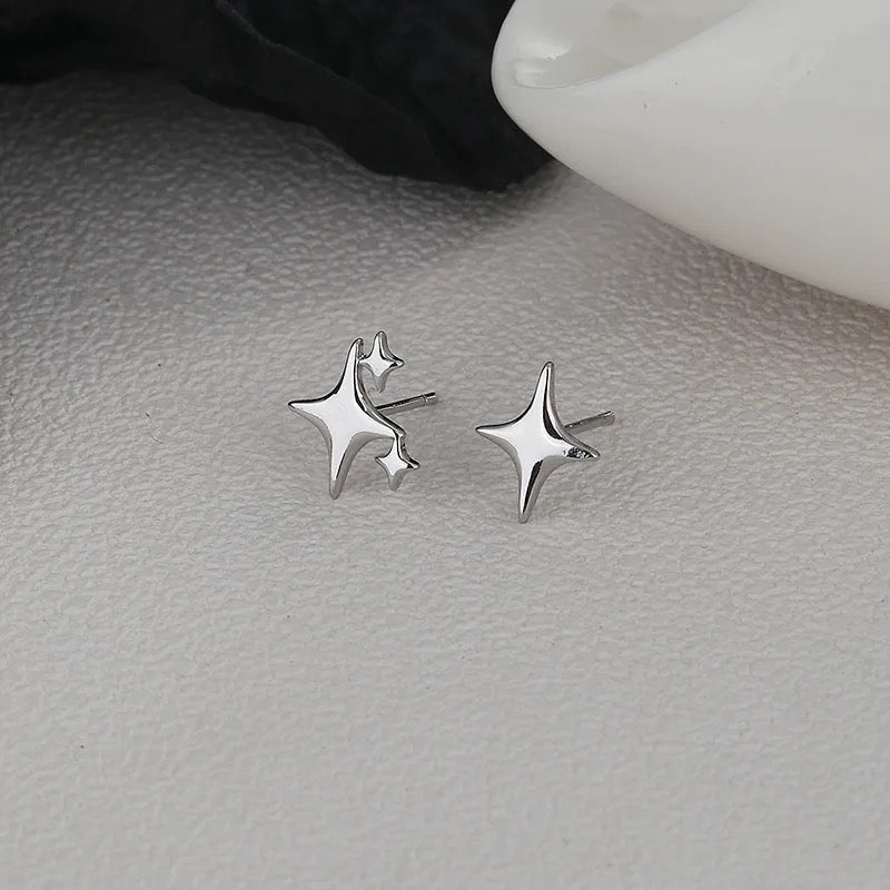 Minimalist Star Earrings