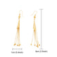 Gold Tassel Earrings