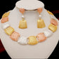 Gold jewelry set for women