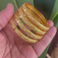 Wedding Gold Bangles, Stackable Bangles